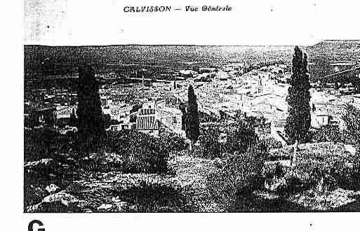 Ville de CALVISSON Carte postale ancienne