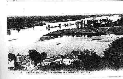 Ville de CANDESSAINTMARTIN Carte postale ancienne