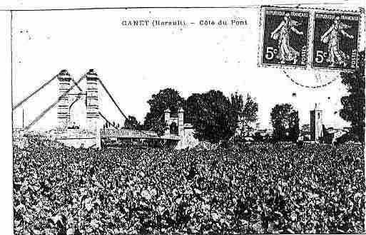 Ville de CANET Carte postale ancienne