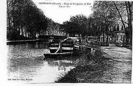 Ville de CAPESTANG Carte postale ancienne