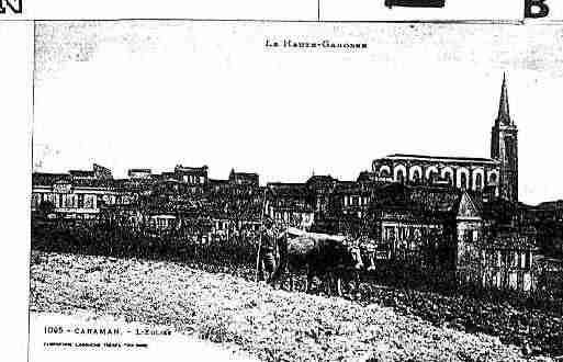 Ville de CARAMAN Carte postale ancienne