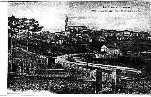 Ville de CARAMAN Carte postale ancienne