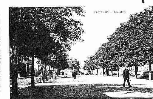 Ville de CASTILLONLABATAILLE Carte postale ancienne