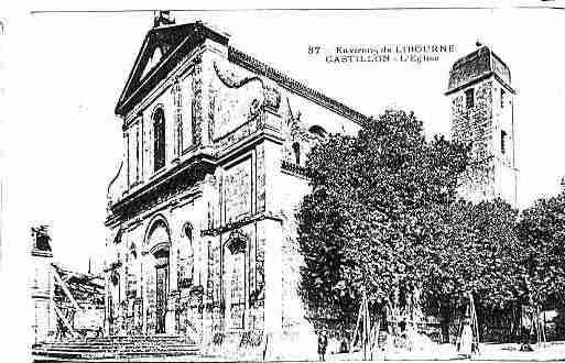 Ville de CASTILLONLABATAILLE Carte postale ancienne