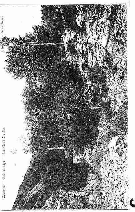 Ville de CAVEIRAC Carte postale ancienne