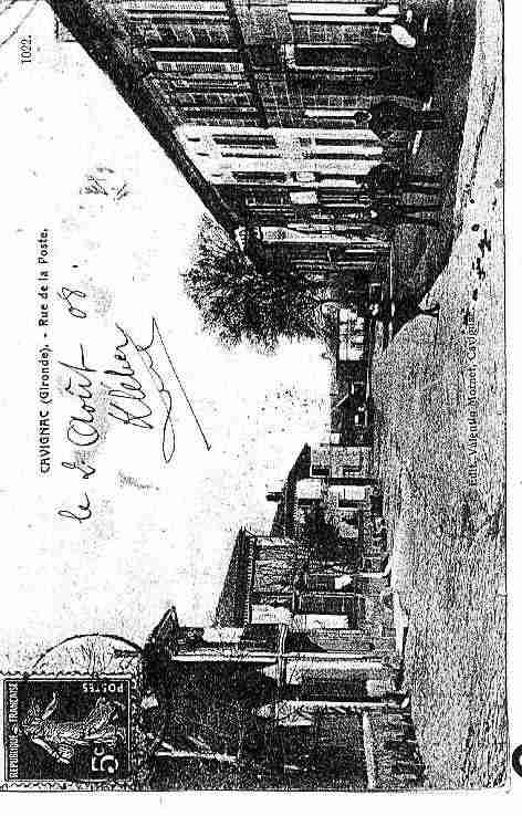 Ville de CAVIGNAC Carte postale ancienne