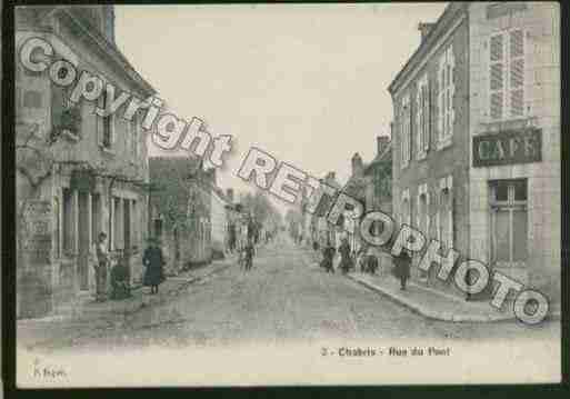 Ville de CHABRIS Carte postale ancienne