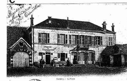 Ville de CHABRIS Carte postale ancienne