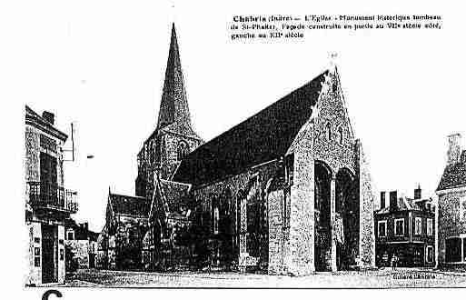 Ville de CHABRIS Carte postale ancienne