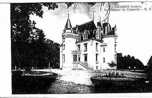 Ville de CHABRIS Carte postale ancienne