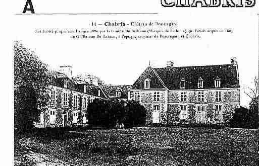 Ville de CHABRIS Carte postale ancienne