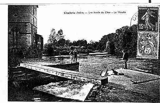 Ville de CHABRIS Carte postale ancienne