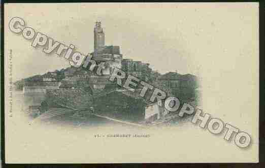 Ville de CHAMARET Carte postale ancienne