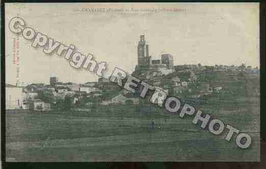 Ville de CHAMARET Carte postale ancienne