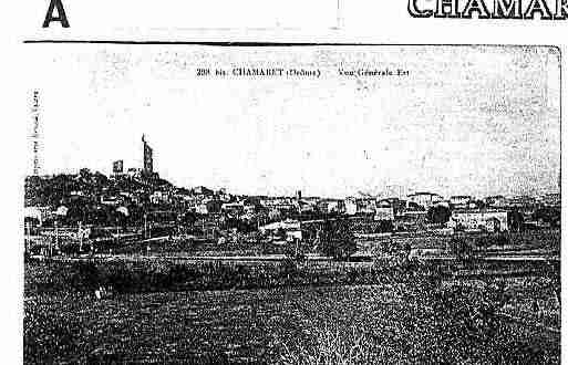 Ville de CHAMARET Carte postale ancienne