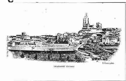 Ville de CHAMARET Carte postale ancienne Ville de CHAMARET Carte postale ancienne