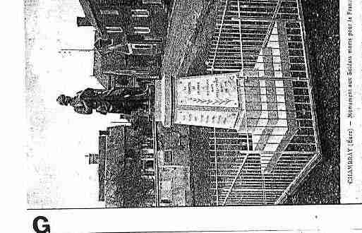 Ville de CHAMBRAY Carte postale ancienne