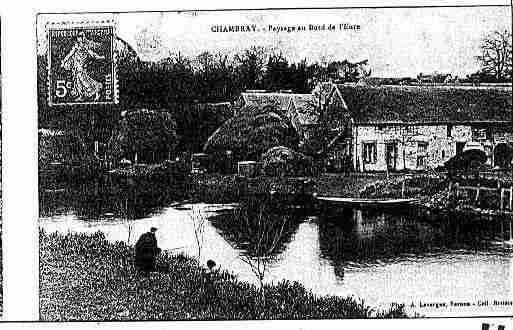 Ville de CHAMBRAY Carte postale ancienne