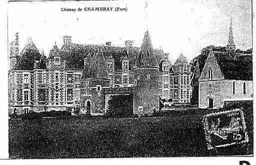 Ville de CHAMBRAY Carte postale ancienne