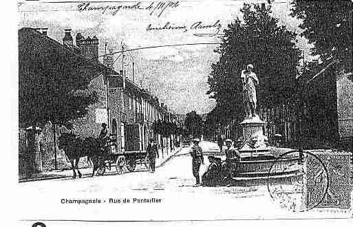 Ville de CHAMPAGNOLE Carte postale ancienne  Ville de CHAMPAGNOLE Carte postale ancienne