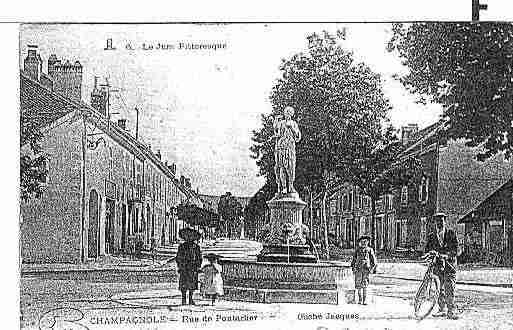 Ville de CHAMPAGNOLE Carte postale ancienne