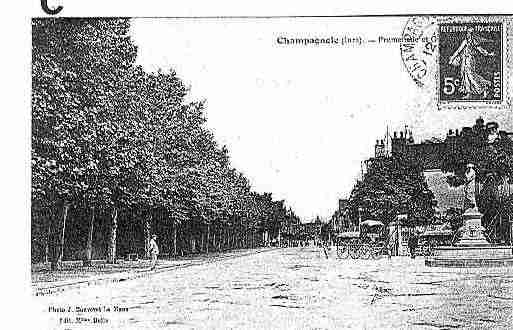 Ville de CHAMPAGNOLE Carte postale ancienne