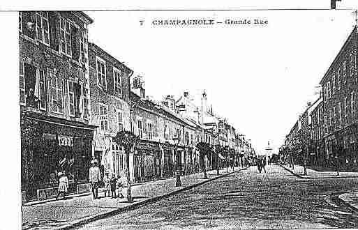 Ville de CHAMPAGNOLE Carte postale ancienne