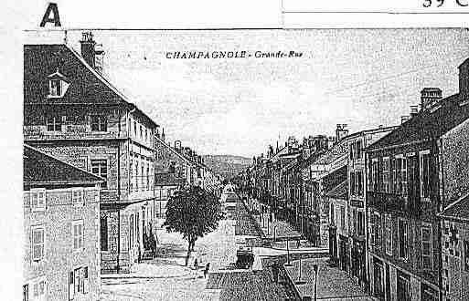 Ville de CHAMPAGNOLE Carte postale ancienne