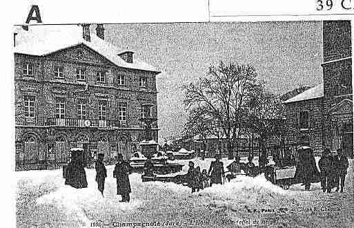 Ville de CHAMPAGNOLE Carte postale ancienne