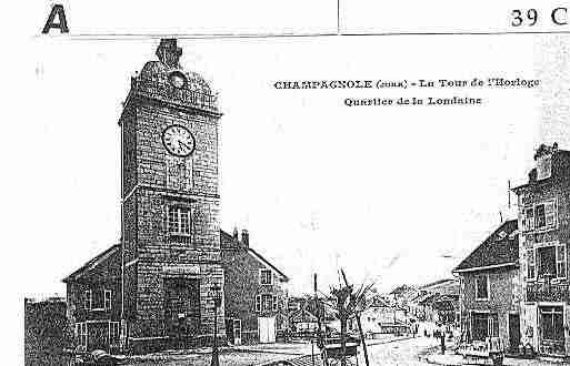 Ville de CHAMPAGNOLE Carte postale ancienne