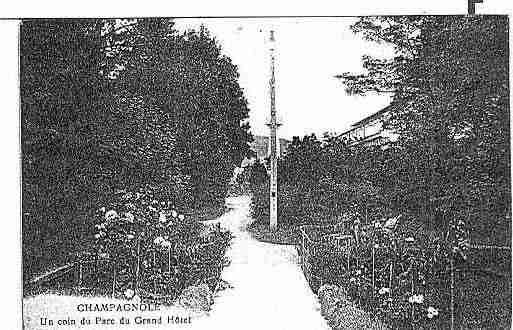 Ville de CHAMPAGNOLE Carte postale ancienne
