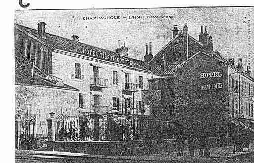 Ville de CHAMPAGNOLE Carte postale ancienne