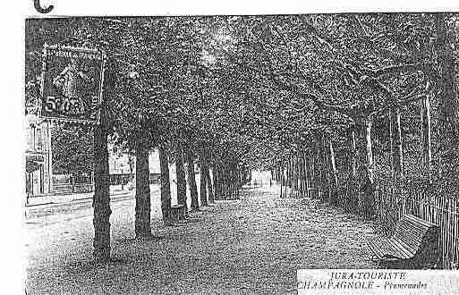 Ville de CHAMPAGNOLE Carte postale ancienne