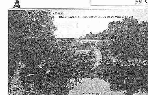 Ville de CHAMPAGNOLE Carte postale ancienne