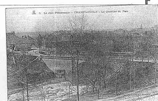 Ville de CHAMPAGNOLE Carte postale ancienne