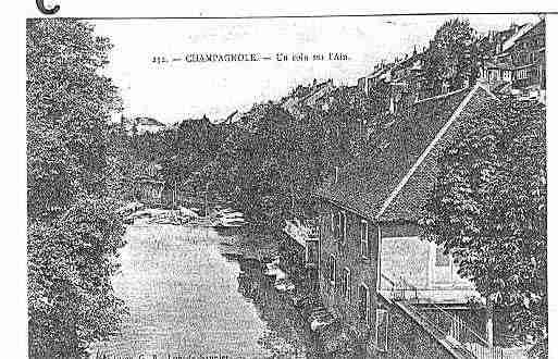 Ville de CHAMPAGNOLE Carte postale ancienne