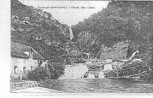 Ville de CHAMPAGNOLE Carte postale ancienne