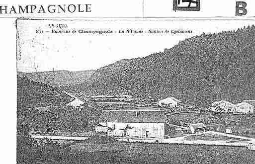 Ville de CHAMPAGNOLE Carte postale ancienne