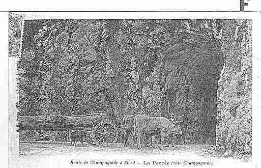 Ville de CHAMPAGNOLE Carte postale ancienne