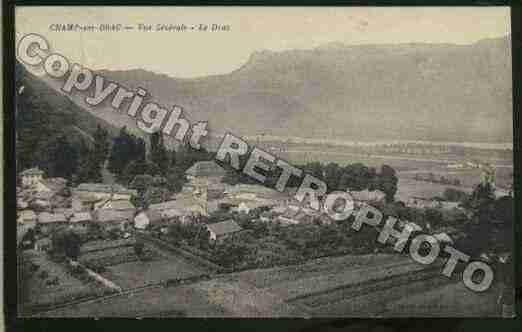 Ville de CHAMPSURDRAC Carte postale ancienne