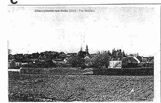 Ville de CHAMPVANS Carte postale ancienne