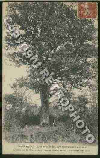 Ville de CHAMPVANS Carte postale ancienne