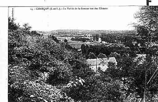 Ville de CHANCAY Carte postale ancienne