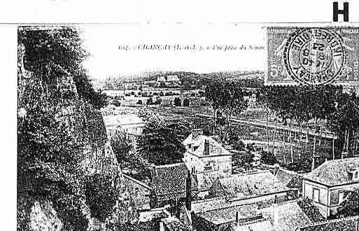 Ville de CHANCAY Carte postale ancienne