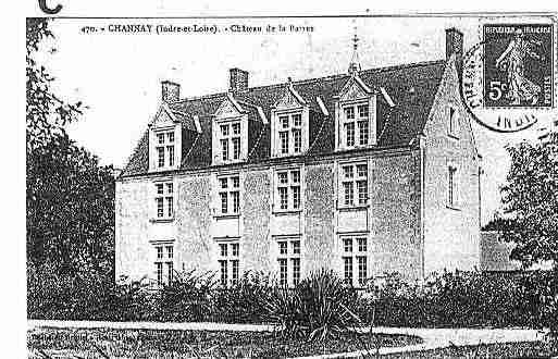 Ville de CHANNAYSURLATHAN Carte postale ancienne