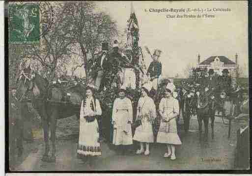 Ville de CHAPELLEROYALE Carte postale ancienne