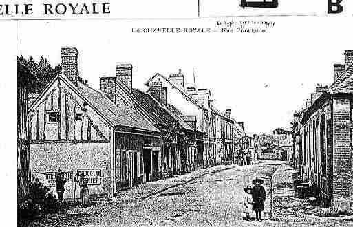 Ville de CHAPELLEROYALE Carte postale ancienne Ville de CHAPELLEROYALE Carte postale ancienne