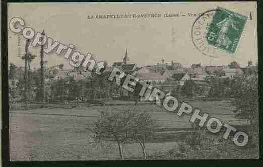 Ville de CHAPELLESURAVEYRON(LA) Carte postale ancienne