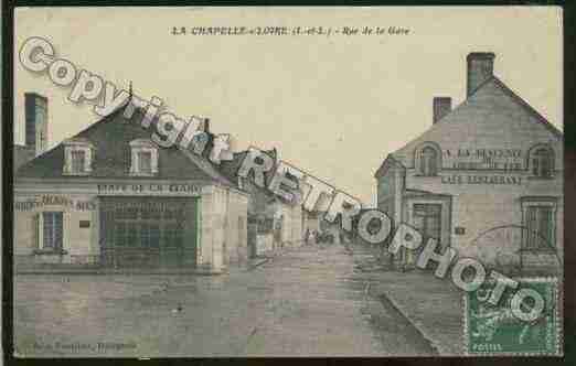 Ville de CHAPELLESURLOIRE(LA) Carte postale ancienne