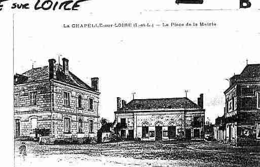 Ville de CHAPELLESURLOIRE(LA) Carte postale ancienne